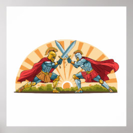 Póster Hector and Achilles