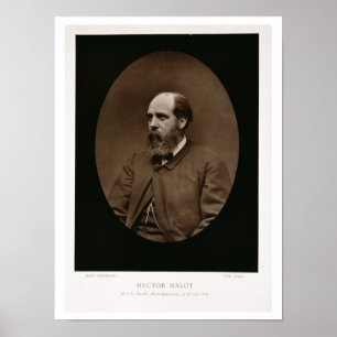 Póster Hector Malot (1830-1907), de "Galerie Contempora"