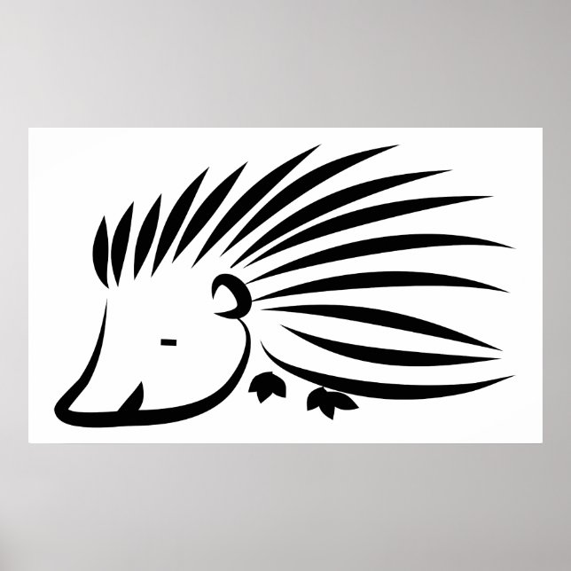 Póster Hedgehog (Frente)
