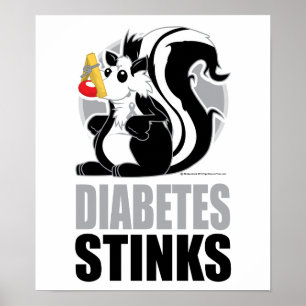 Póster Hedores de la diabetes