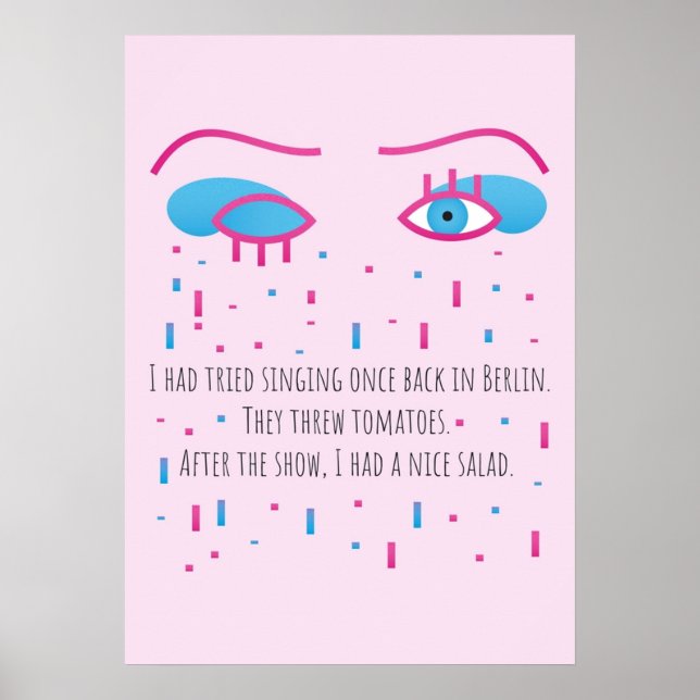 Póster hedwig y la pulgada enfurecida (Frente)