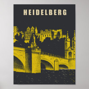 Póster Heidelberg, Alemania