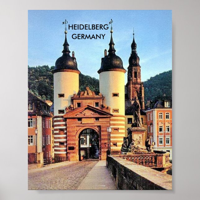 PÓSTER HEIDELBERG, ALEMANIA (Frente)