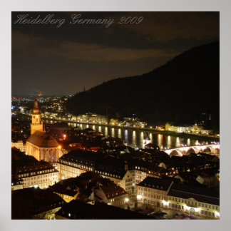 Póster Heidelberg Alemania 2009