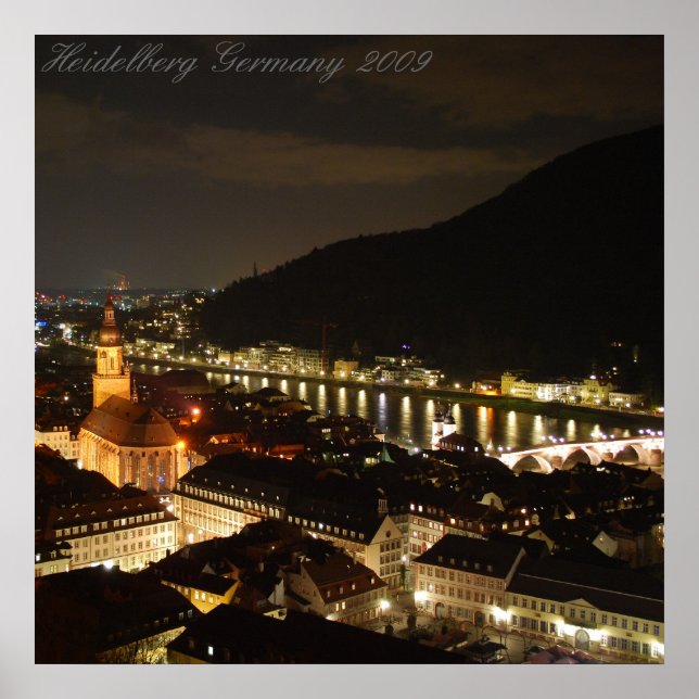 Póster Heidelberg Alemania 2009 (Frente)