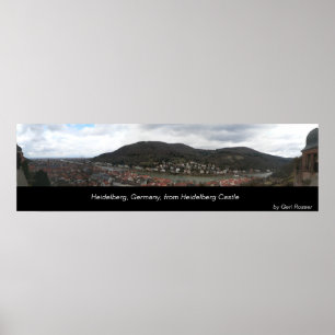 Póster Heidelberg Panorama Poster