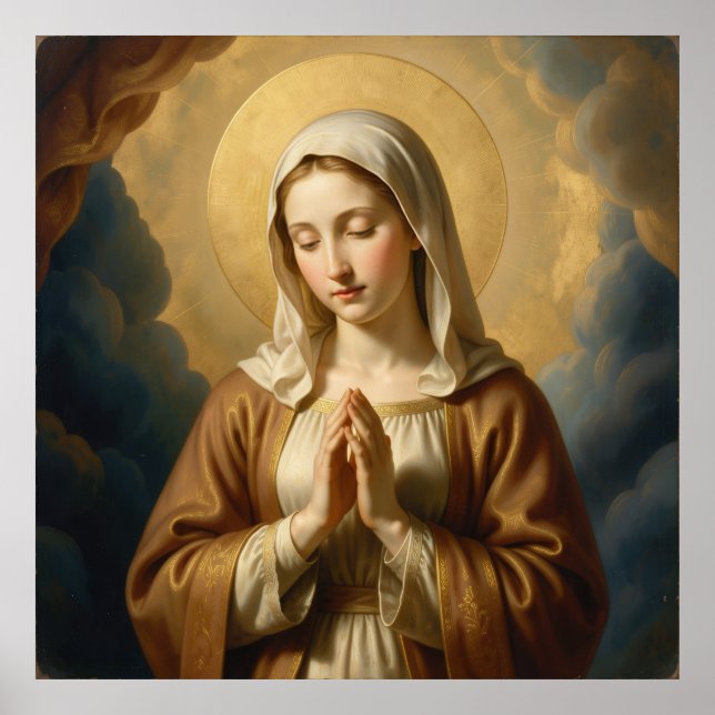 Póster Heilige Mutter Gottes – Göttliche Liebe & Schutz´3 (Frente)