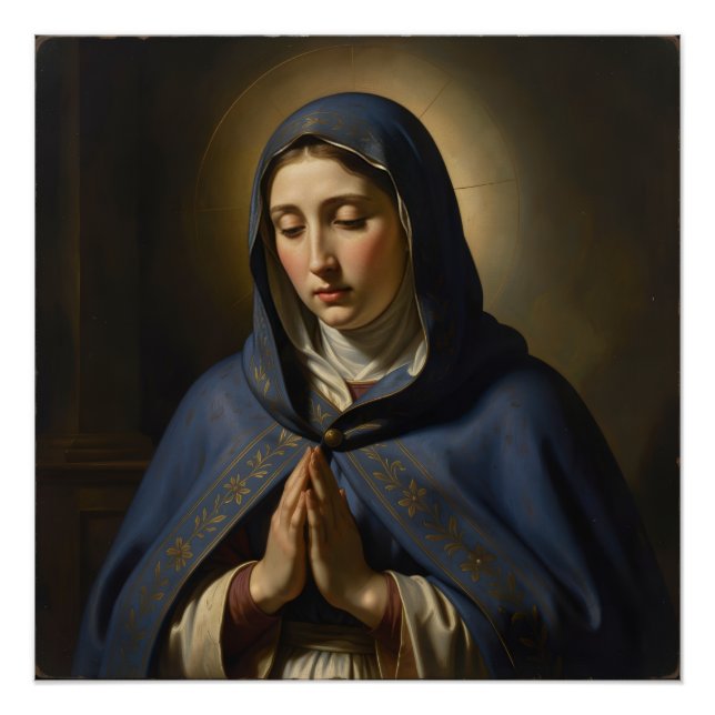 Póster Heilige Mutter Gottes – Göttliche Liebe & Schutz´4 (Anverso)