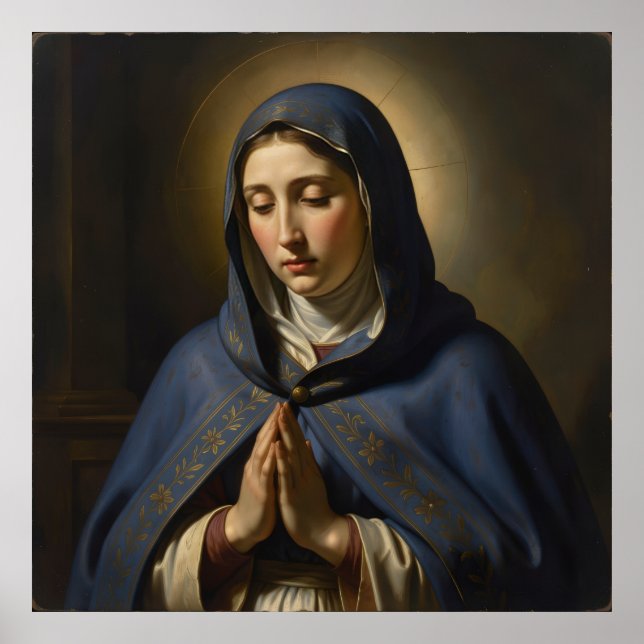 Póster Heilige Mutter Gottes – Göttliche Liebe & Schutz´4 (Frente)