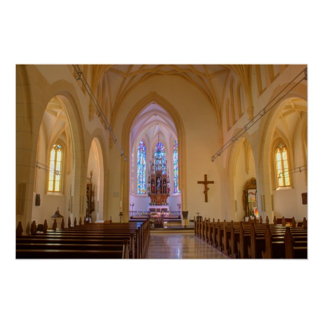 Póster Heiligenstädter Pfarrkirche St. Michael (Anverso)