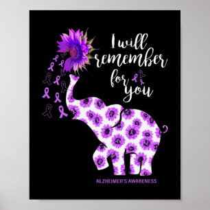Póster Heimerheimer Awareness Elephant Tu Batito Es Mi