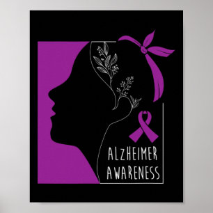 Póster Heimerheimer Awareness Heimerheimer Para Las Mujer