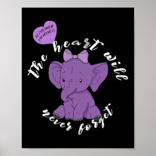 Póster Heimerheimer Awareness Mes I Endheimer Purple Ri