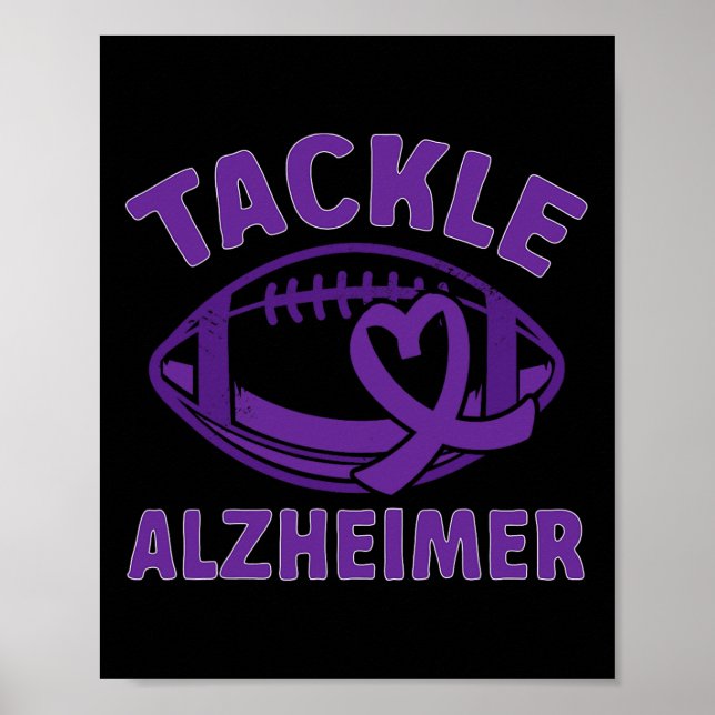 Póster Heimerheimer Awareness Tackle Heimerheimer End Hei (Frente)