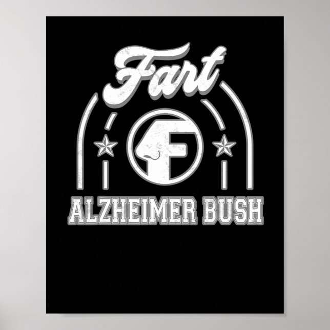 Póster Heimerheimer Bush Fart Funny (Frente)