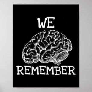Póster Heimerheimer Dementia Recordamos Cuando Los Amados
