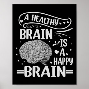 Póster Heimerheimer Lesiones Cerebrales Diseño Purple Hei