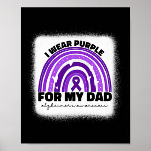 Póster Heimerheimer Llevo Púrpura Para Mi Padre Heimerhei