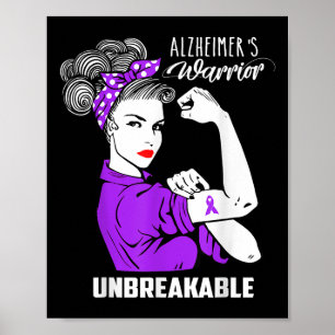 Póster Heimers Guerrero de la inquebrantable camiseta Hei