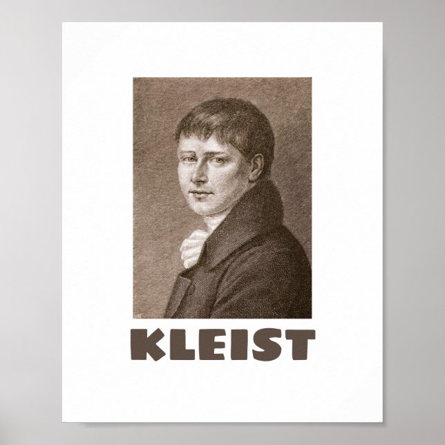 Póster Heinrich von Kleist Poster (Frente)