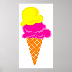 Póster Helado