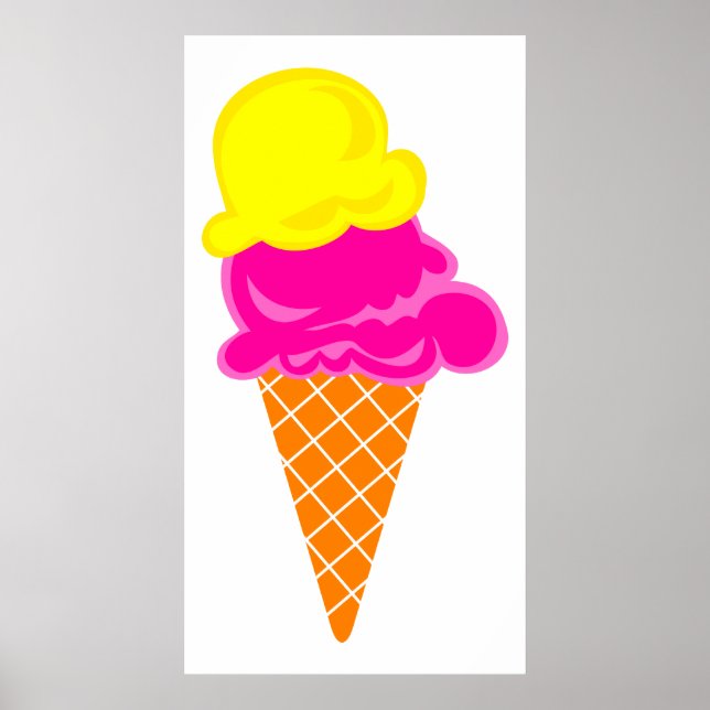Póster Helado (Frente)