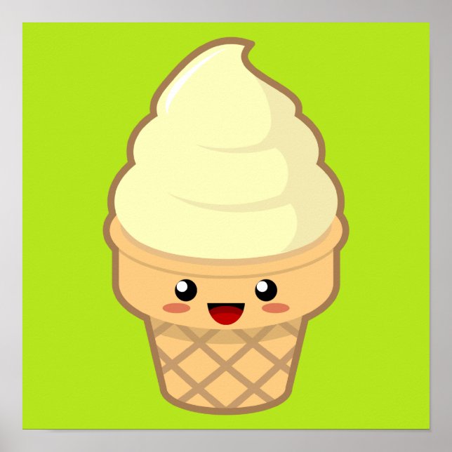 Póster Helado (Frente)