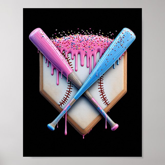 Póster Helado Bysebyll Goteo Para Niños Jóvenes  (Frente)