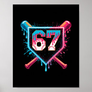 Póster Helado Bysebyll Goteo Seis Siete Argot Gen Alfa 
