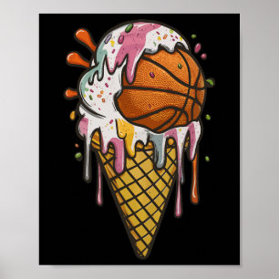 Póster Helado de cráneo Helado de cráneo