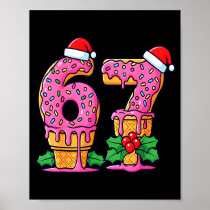 Póster Helado de goteo de béisbol 67 Estilo de vida de bé