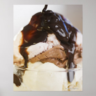 Póster Helado del helado