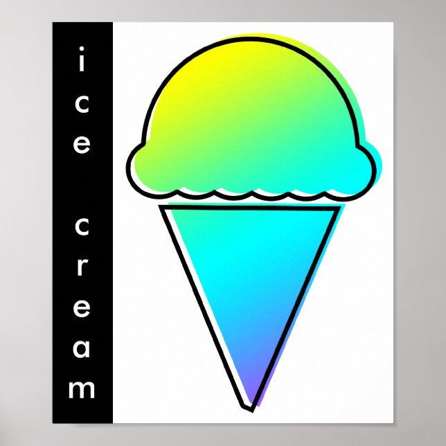 Póster helado odd-Rex (Frente)