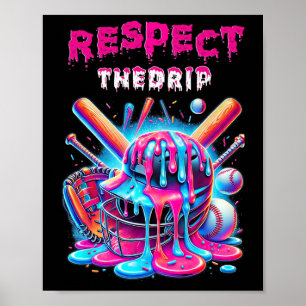 Póster Helado que gotea Bysebyll Goteo Respeto Goteo Adol