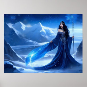 Póster Helados del copo de nieve de Tundra