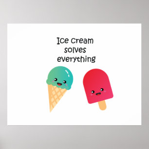 Póster helados resuelve todo