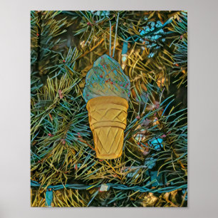Póster Helados rociados