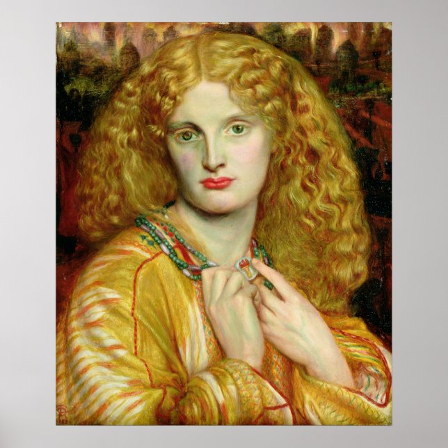 Póster Helen de Troy, 1863 (Frente)