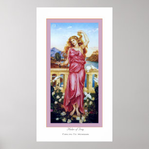 Póster Helen de Troy ~ Evelyn De Morgan