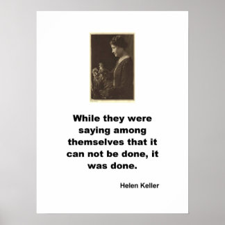 Póster Helen Keller