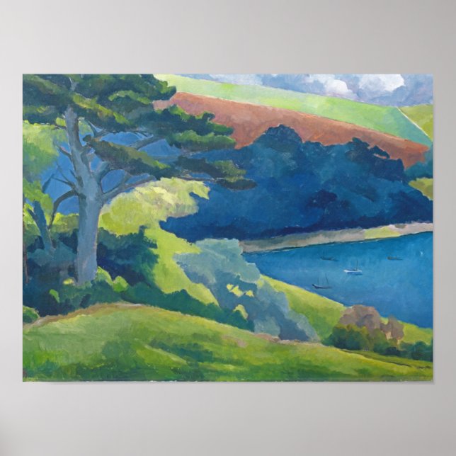 Póster Helford Passage Cornwall (Frente)