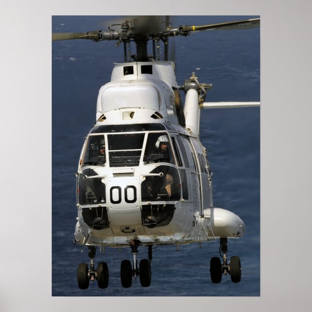 Póster Helicóptero del puma SA-330 (Frente)