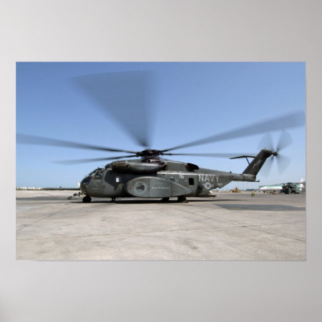 Póster Helicóptero MH-53E Sea Dragon (Frente)