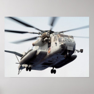 Póster Helicóptero Super Stallion CH-53E