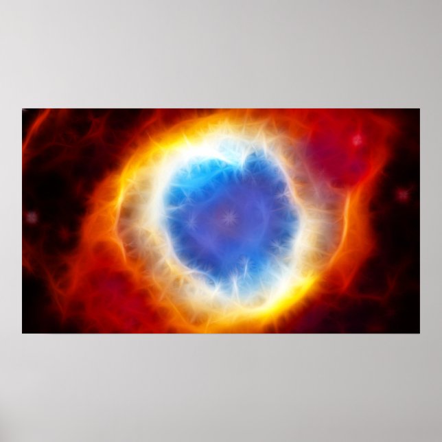 Póster Helix Nebula (Frente)