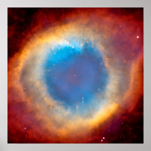 Póster Helix Planetary Nebula NGC 7293 - Eye of God Poste (Frente)