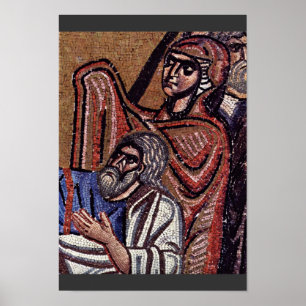 Póster Hell  By Meister Der Nea-Moni-Kirche In Chios (Bes