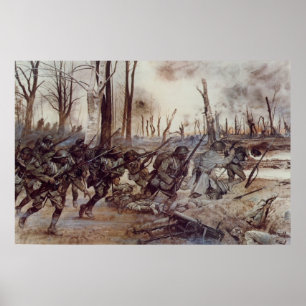 Póster Hell Fighters From Harlem by H. Charles McBarron