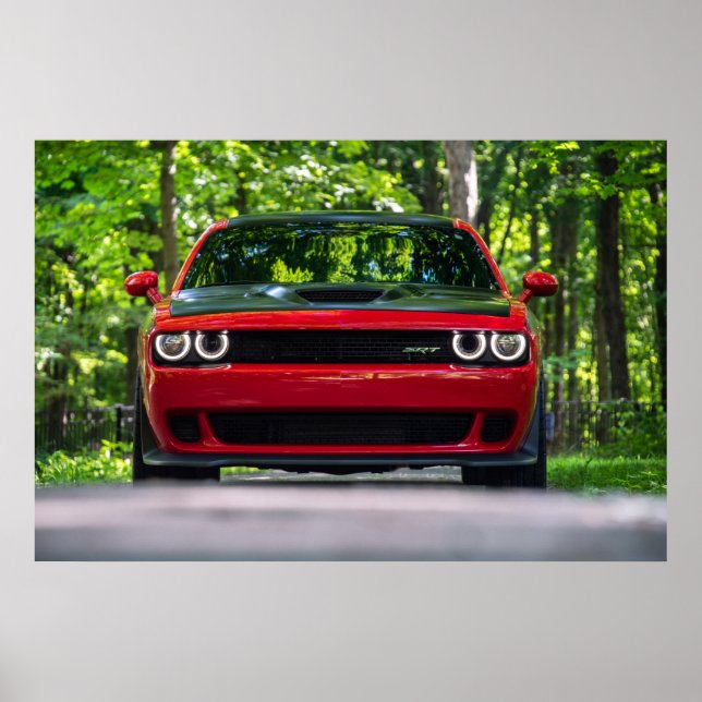 Póster Hellcat Challenger (Frente)