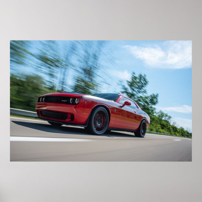 Póster Hellcat Challenger (Frente)